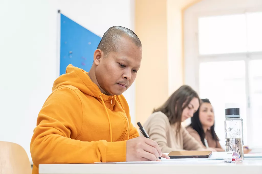 Vorbereitung der Teilnehmer auf die Integrationsprüfung